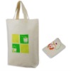 Cotton Shopping Foldable Bag (foldable with zipper)