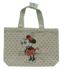 Cotton canvas shopping bag