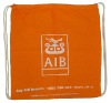 Cotton drawstring backpack