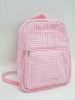 Cotton fabric cute backpack