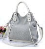 Cotton fabric material beautiful lady handbags