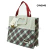 Cotton folding shopping bag