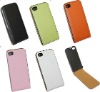 Cow Leather Case Cover for Apple iPhone 4 5 Colors