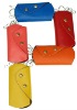 Cow leather Colorful key case