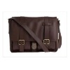 Cow softy leather messenger bag