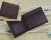 Cowhide leather wallet