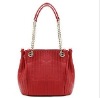 Cowskin-leather Ladies' fashion handbag  (wy-238)