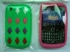 Creative Silicone phone cover for blackberry 8520