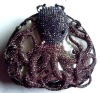 Creative crystal lady handbag