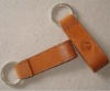 Creative leather key rings