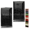 Crocodile Wallet Style Leather Case for iPhone 4S iPhone 4 & Other TXTEL Mobile Phone etc
