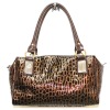 Crocodile leather lady evening handbags organizer