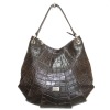 Crocodile leather lady handbags, women bags