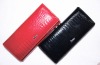 Crocodile leather leather wallet