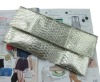 Crocodile pu leather evening bag