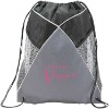 Cross Check Cinch Drawstring Bag with Mesh