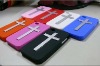 Cross Silicon Case For Apple iPhone 4 iPhone 4S