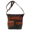 Crossbody leather bag