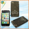 Crown diamond tpu case for iphone 4G