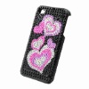 Crystal Bling Diamond hard plastic Case for iphone 4 4G 4S 4GS