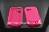 Crystal Circle TPU Gel Cover Skin Rubberized Case For Samsung S3770 GT-S3778