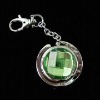 Crystal purse hanger wiht keychain