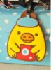 Custom 3D Soft PVC chicken luggage tag