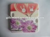Custom Design Silicone Rubber Skin Cover Case For Apple iPhone 4G S Flowers