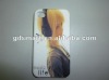 Custom Design Silicone Rubber Skin Cover Case For Apple iPhone 4G S Music Life