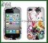 Custom Flower Silicone Case for iphone 4 4S