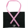 Custom Imprinted Pink Ribbon Awareness Tote