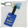 Custom Soft PVC Luggage Tag For Promotional Gifts