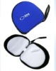 Custom Soft Touch CD Case with Zipper Closure