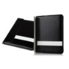 Custom Stylish Protective PU Leather Case for Apple iPad(Black)