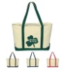 Custom printed cotton canvas tote bag
