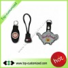 Custom soft PVC zipper pull with your logo