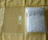 Custom zipper clear packaging pvc bag