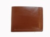 Customer size/logo leather wallets for men