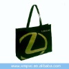 Customized clear tote bag in black for sales XYL-H272