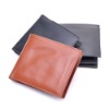 Customized leather men wallet