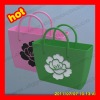 Customized silicone shopping hand bag