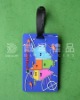 Customized soft PVC Luggage Tag