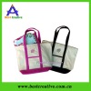 Customized waterproof large tote beach bag