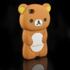 Cute 3D Rilakkuma Bear Hard Back Case Cover Skin For Apple iPhone 4 4S