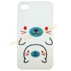 Cute Animal Design Plastic Hard Cover Case For Apple iPhone 4G