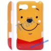 Cute Bear Pattern Plastic Hard Case for HTC Salsa G15 C510e