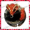 Cute Fox Designed Rhinestones Bag Hanger/Bag Holder