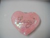 Cute Heart Shaped Sequin Change Purse