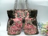 Cute Jean shape PU women handbag,9175