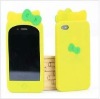Cute & Lovery Kitty Silicon Case for Iphone 4G